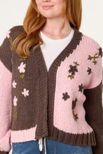 Load image into Gallery viewer, Flower crochet cardigan
