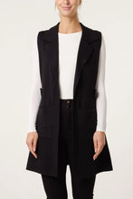 Load image into Gallery viewer, Soft knit collar waistcoat
