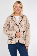Load image into Gallery viewer, Blanket stitch coat
