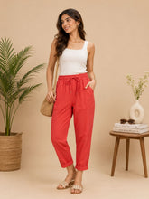 Load image into Gallery viewer, Square pocket stretch trousers
