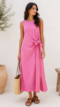 Load image into Gallery viewer, Sugarbabe stonewashed linen dress
