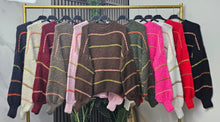 Load image into Gallery viewer, Multicolour knit jumper
