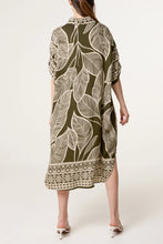 Load image into Gallery viewer, Leaf print dress

