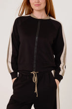 Load image into Gallery viewer, Stripe bomber jacket tracksuit
