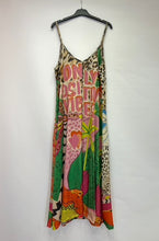 Load image into Gallery viewer, Leopard lurex strap dress
