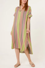Load image into Gallery viewer, Aztec cheesecloth cotton dress
