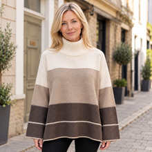 Load image into Gallery viewer, M&amp;V roll neck jumper
