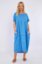 Load image into Gallery viewer, Sugarbabe stonewashed linen dress
