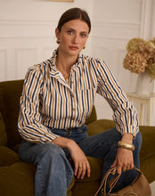 Load image into Gallery viewer, InApril 1986 cotton stripe overshirt
