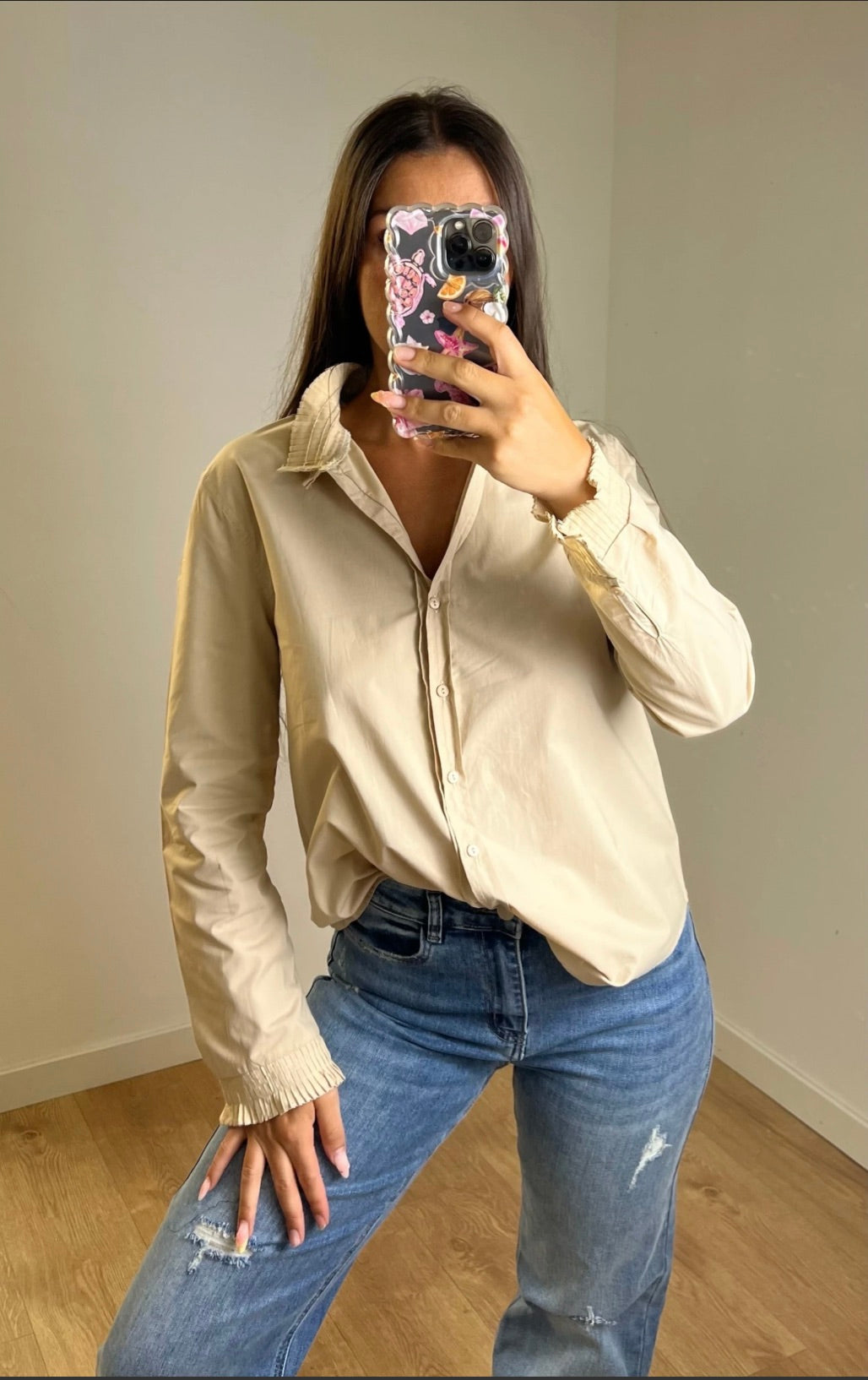 Bisou project cotton shirt