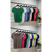 Load image into Gallery viewer, Bubble cap sleeve top
