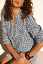 Load image into Gallery viewer, InApril 1986 denim embroidered shirt
