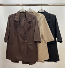 Load image into Gallery viewer, Blazer and shorts co-ord
