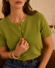 Load image into Gallery viewer, InApril 1986 soft knit short sleeve jumper
