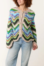 Load image into Gallery viewer, Hand made crochet cardigan
