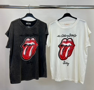 Rolling Stones t-shirt Print 1