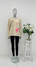 Load image into Gallery viewer, Palm tree embroidered jumper
