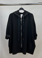 Load image into Gallery viewer, Plain oversized zip hoody
