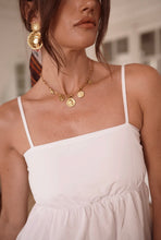 Load image into Gallery viewer, InApril 1986 cotton embroidered strap top
