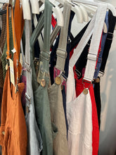 Load image into Gallery viewer, Linen buckle dungarees
