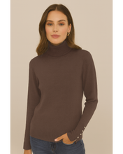 Load image into Gallery viewer, Soft knit high neck jumper
