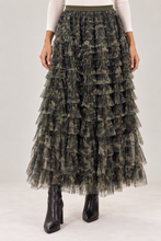 Load image into Gallery viewer, Camouflage mesh skirt
