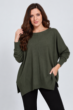 Load image into Gallery viewer, Amillla ribbed bottom jumper
