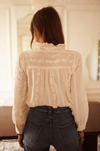 Load image into Gallery viewer, InApril 1986 cotton embroidered shirt
