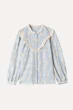 Load image into Gallery viewer, Kilky cotton blue pinstripe shirt

