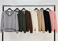 Load image into Gallery viewer, Studio Amour contrast jumper
