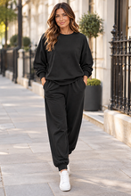 Load image into Gallery viewer, Plain cotton tracksuit
