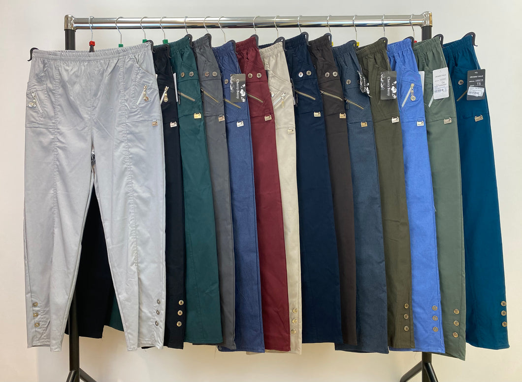 French button trouser